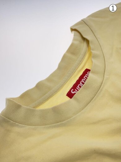 商品画像：Small Box Logo L/S Tee/長袖Tシャツ/XL/コットン/IVO/無地 6