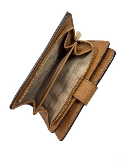 商品画像：2つ折り財布/レザー/BRW/無地/レディース/35F7GTVF2B 5