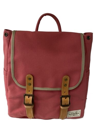 商品画像：いちひこ帆布/リュック/キャンバス/PNK/無地 1