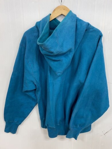 商品画像：パーカー/L/コットン/BLU/無地 2