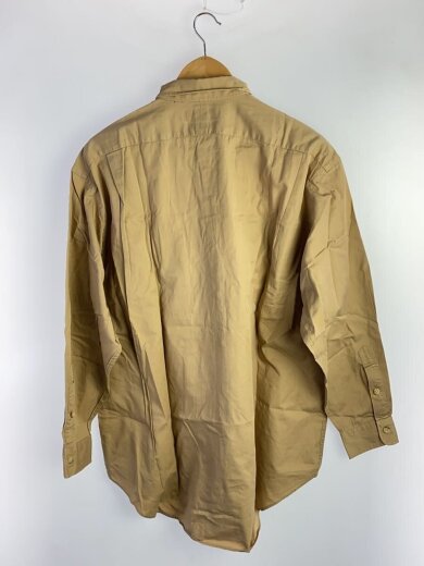 商品画像：長袖シャツ/LL/コットン/BEG/無地/HS-RL-YA-0632 2