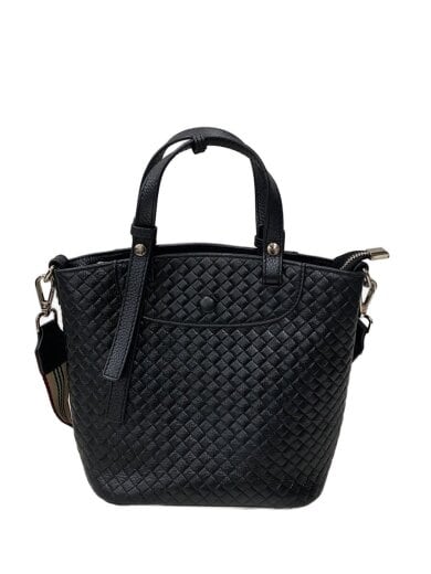 商品画像：ショルダーバッグ/PVC/BLK/無地 1