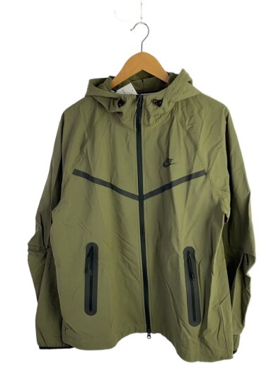 商品画像：TECH WINDRUNNER WOVEN FZ JACKET/M/ナイロン/KHK/HM7152-223 1