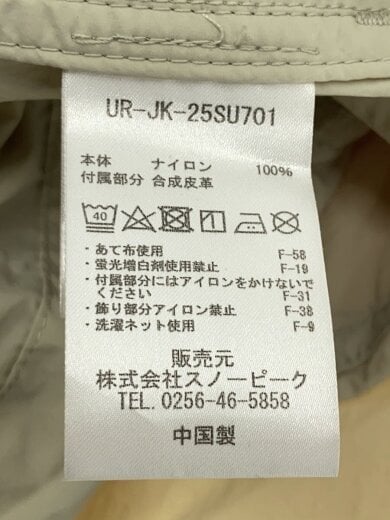 商品画像：マウンテンパーカ/M/ナイロン/IVO/無地/UR-JK-25SU701 5