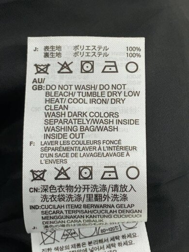 商品画像：フリースジャケット/L/ポリエステル/BLK/無地/HC0323 5