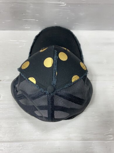 商品画像：キャップ/FREE/ポリエステル/BLK/無地/メンズ/042-555-0442 4