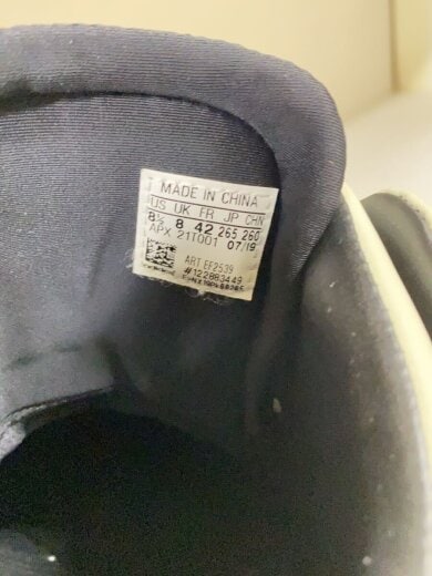 商品画像：Hayworth/ハイカットスニーカー/26.5cm/WHT/レザー/EF2539 5