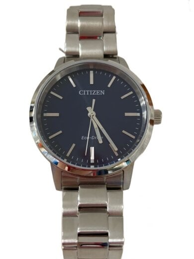 商品画像：ソーラー腕時計/アナログ/ステンレス/BLU/SLV/SS/E031-S125928 1