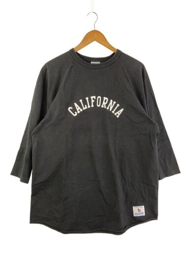 商品画像：CALIFORNIA/7分袖カットソー/XL/コットン/BLK/プリント// 1