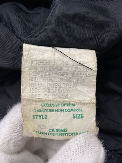 商品画像：CANADA SPORTWEAR/レザー切替/スタジャン/L/ウール/BLK// 4