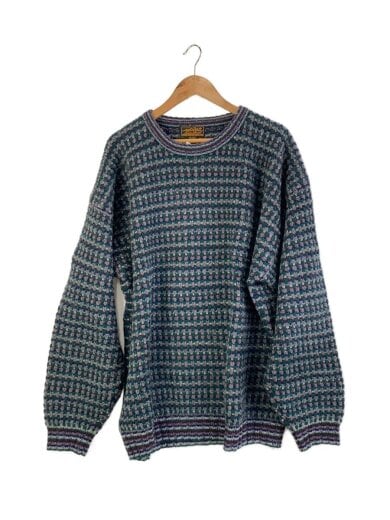 商品画像：ニット・セーター(厚手)/XL/--/GRN/無地 1