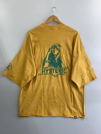 商品画像：Tシャツ/M/コットン/YLW/プリント/02201cs06// 2
