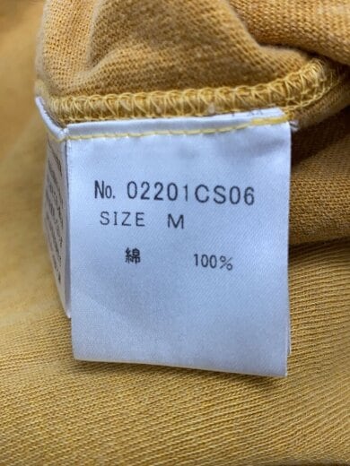 商品画像：Tシャツ/M/コットン/YLW/プリント/02201cs06// 4