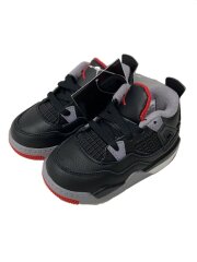 Air Jordan 4 Retro/キッズ靴/12cm/スニーカー/BLK/BQ7670-006