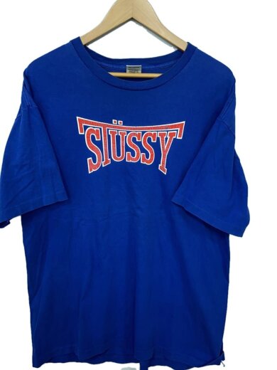 商品画像：00s/銀タグ/Tシャツ/XL/コットン/BLU/プリント 1