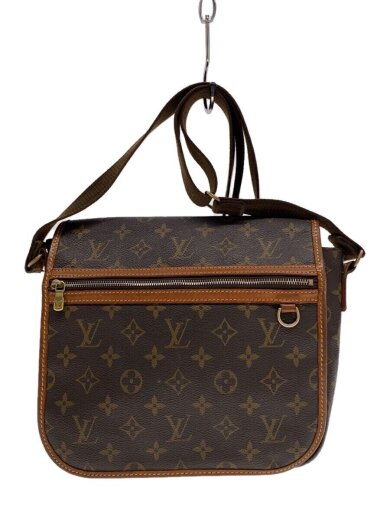 商品画像：メッセンジャーPM・ボスフォール_モノグラム・キャンバス_BRW/PVC/BRW 1