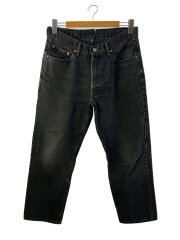 ボトム/34/デニム/BLK/550/ボタン裏3455