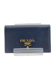 カードケース/レザー/BLK