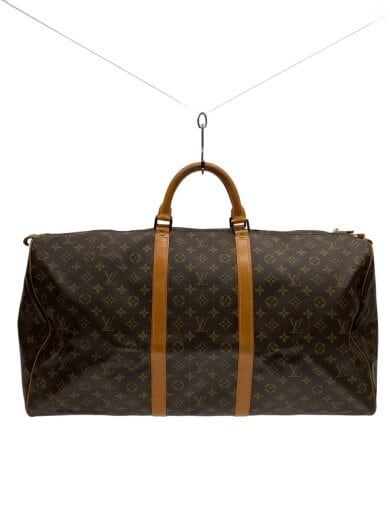 商品画像：キーポル60_モノグラム・キャンバス/PVC/BRW 1