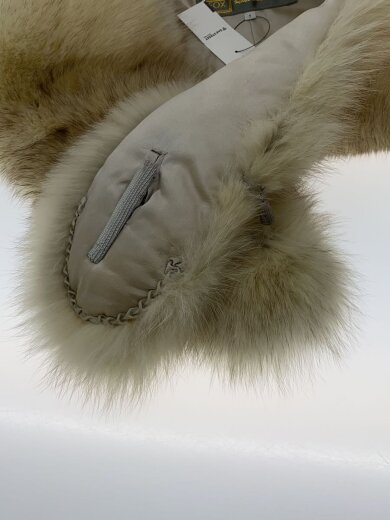 商品画像：マフラー/ファー/WHT/レディース 4