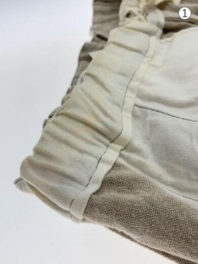 商品画像：ショートパンツ/2/リネン/BEG 7