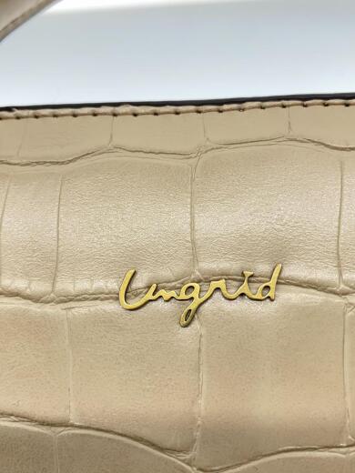 画像：Ungridハンドバッグ/フェイクレザー/BEG/無地5