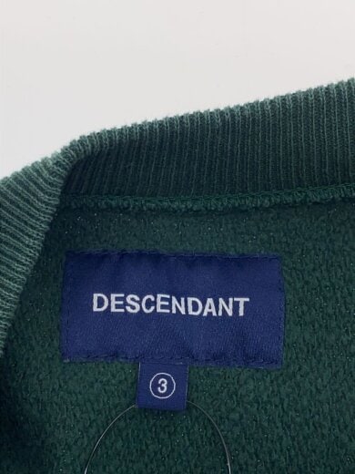 商品画像：スウェット/3/コットン/GRN// 3