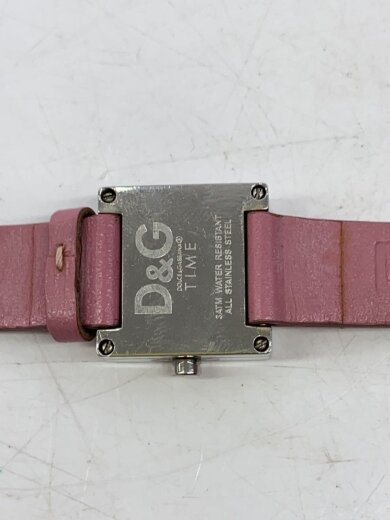 商品画像：クォーツ腕時計/アナログ/レザー/PNK/PNK/SS 3