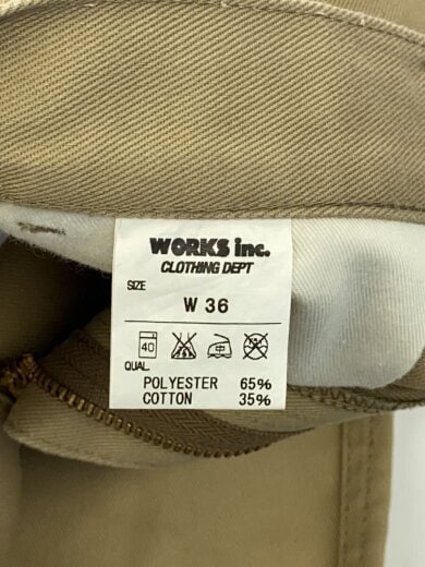 商品画像：ボトム/36/コットン/BEG/無地 5