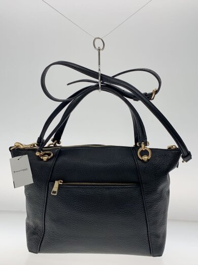 商品画像：ケイシー・サッチェル/レザー/BLK/無地 3