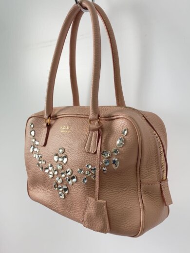 商品画像：ハンドバッグ/レザー/PNK 2