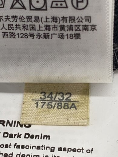 商品画像：ボトム/34/コットン/BLK/無地/788513485001 5