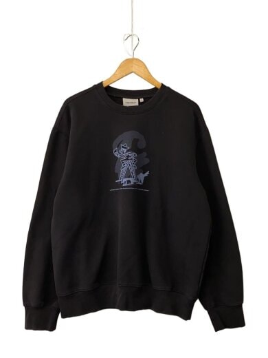 商品画像：スウェット/M/ポリエステル/BLK/02-541-0854// 1