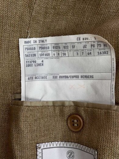 商品画像：テーラードジャケット/--/リネン/CML 4