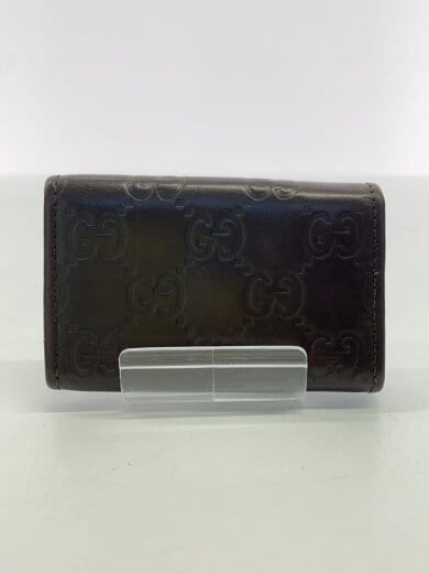 商品画像：キーケース_グッチシマ/レザー/BRW/無地/メンズ 2