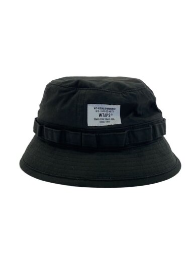 商品画像：バケットハット/--/コットン/BLK/無地/メンズ/231HCDT-HT18 1