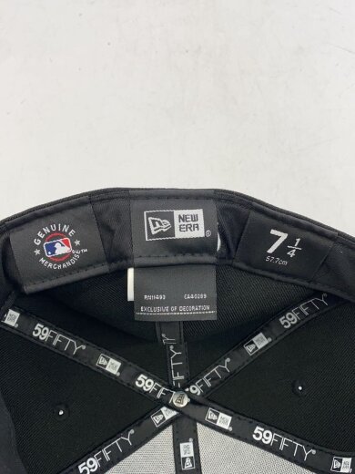 商品画像：キャップ/7 3/8/ポリエステル/BLK/無地/メンズ 5