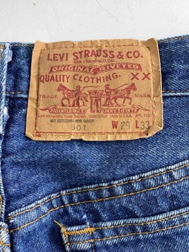 商品画像：ボトム/29/デニム/IDG/無地/501-0000 4