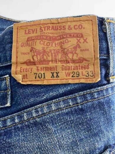 商品画像：ボトム/29/デニム/IDG/無地/701XX 4