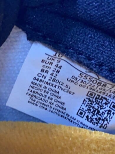 商品画像：ハイカットスニーカー/28cm/YLW/555088-711 5