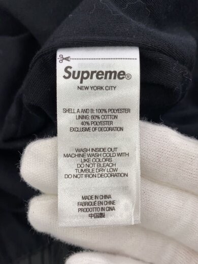 商品画像：ナイロンジャケット/L/ポリエステル/BLK/無地 4