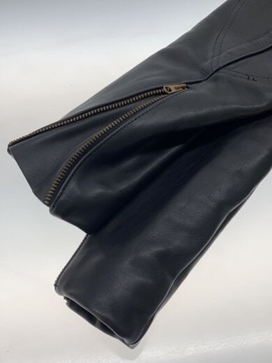 商品画像：シングルライダースジャケット/36/レザー/BLK/9RJV 5