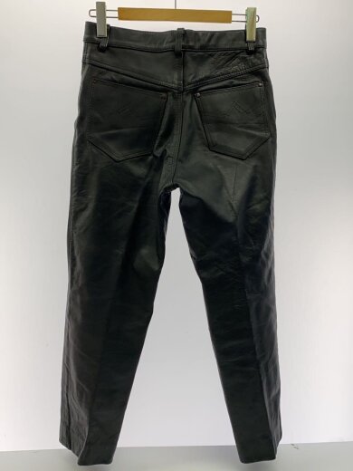 商品画像：ボトム/33/レザー/BLK/無地 2