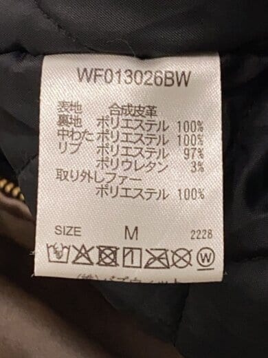 商品画像：ジャケット/M/ポリエステル/BRW/WF013026BW 4