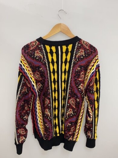 商品画像：ニット・セーター(厚手)/L/ウール/マルチカラー/68068// 2