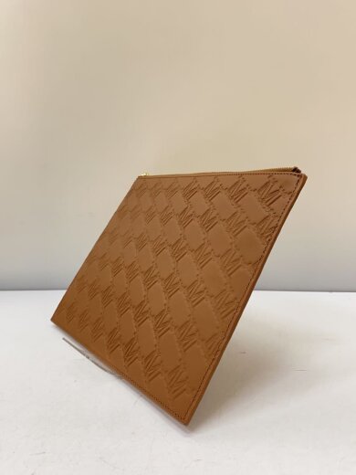 商品画像：ノベルティクラッチバッグ/レザー/BRW/総柄// 2