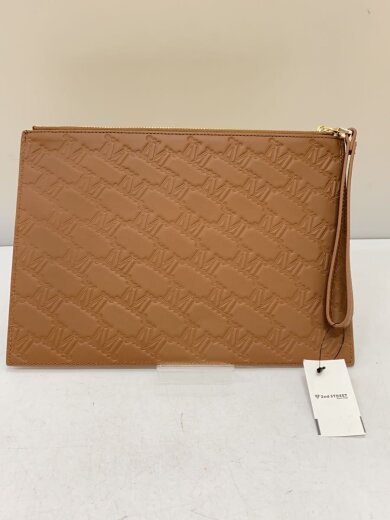 商品画像：ノベルティクラッチバッグ/レザー/BRW/総柄// 3