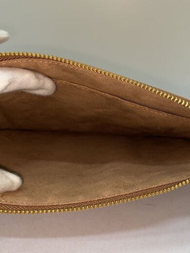 商品画像：ノベルティクラッチバッグ/レザー/BRW/総柄// 6