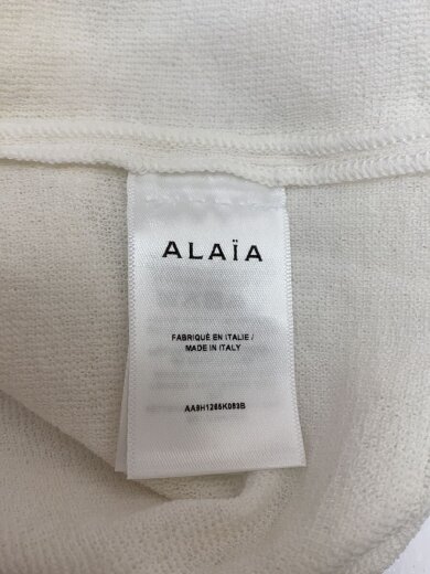 商品画像：マイクロプリーツニットタンクトップ/クロップド/36/コットン/WHT/AA9H1265K083B 4