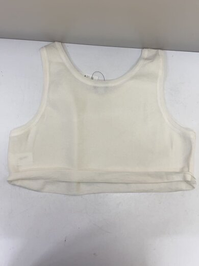 商品画像：マイクロプリーツニットタンクトップ/クロップド/36/コットン/WHT/AA9H1265K083B 9